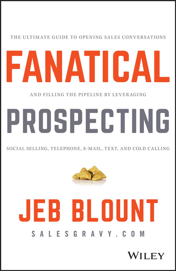 Fanatical Prospecting Book Cover